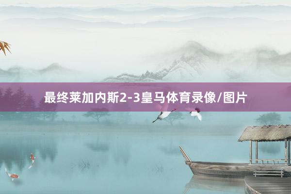 最终莱加内斯2-3皇马体育录像/图片