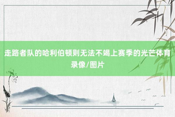 走路者队的哈利伯顿则无法不竭上赛季的光芒体育录像/图片