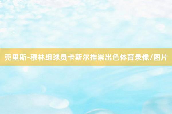 克里斯-穆林组球员卡斯尔推崇出色体育录像/图片