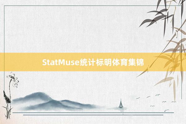 StatMuse统计标明体育集锦