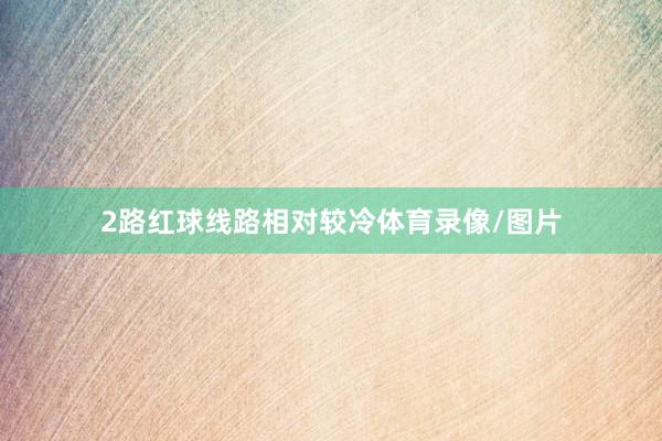 2路红球线路相对较冷体育录像/图片